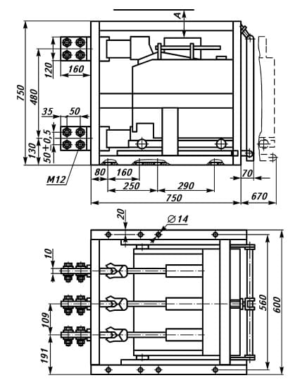 Схема сборки выключателя Электрон Э25В